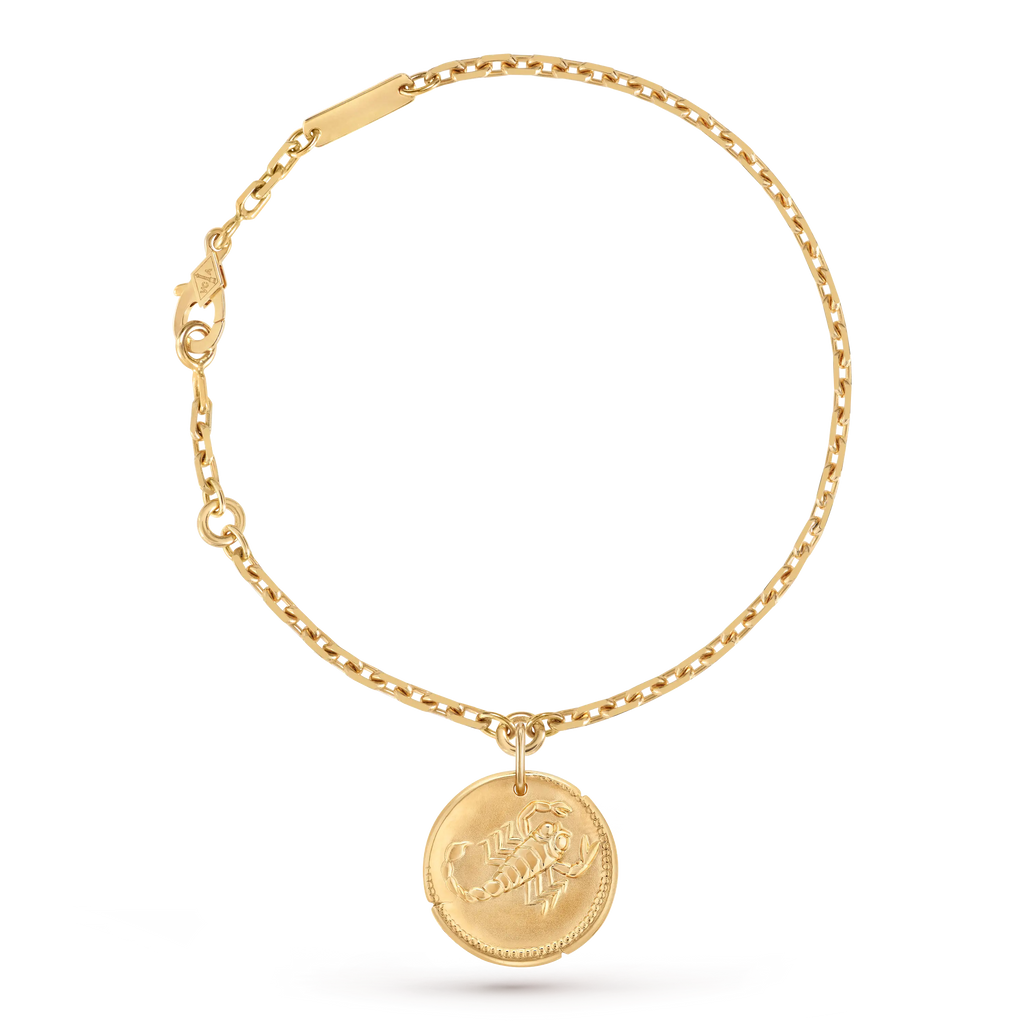 Van Cleef & Arpels Zodiaque Scorpio Gold Bracelet