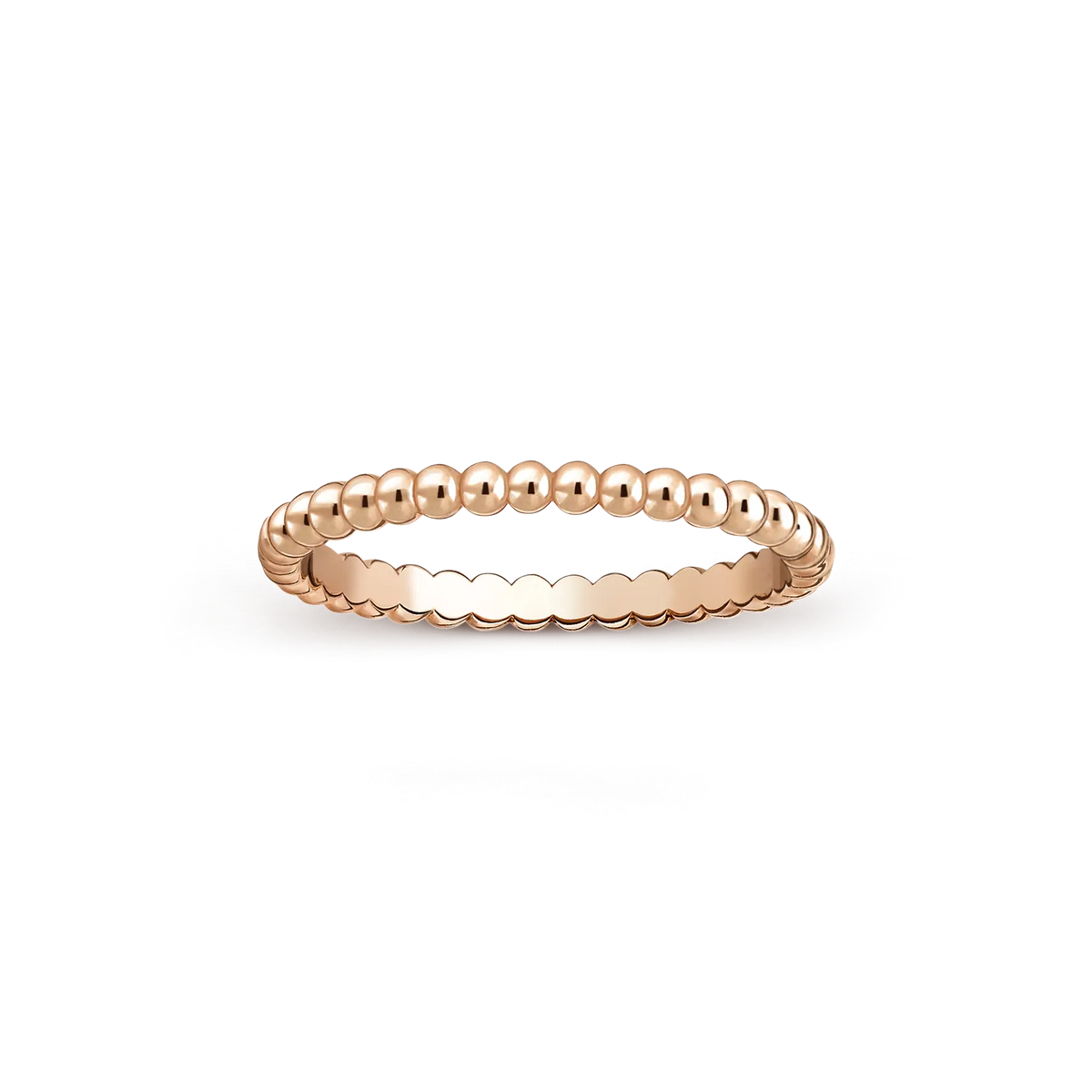 Van Cleef & Arpels Perlée collection gold bead ring