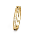 Van Cleef & Arpels Perlée Signature Collection Bracelet with Beaded Trim