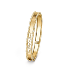 Van Cleef & Arpels Perlée Signature Collection Bracelet with Beaded Trim