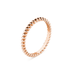Van Cleef & Arpels Perlée collection gold bead ring