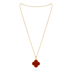Van Cleef & Arpels Magic Alhambra Carnelian Long Necklace
