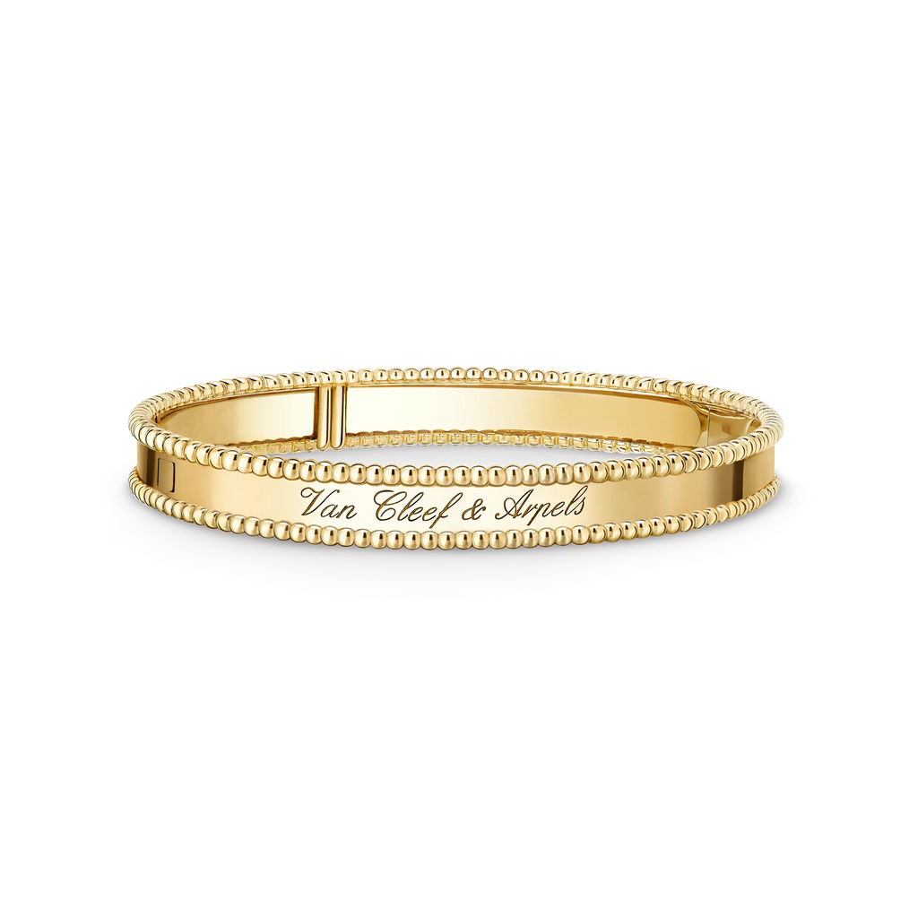 Van Cleef & Arpels Perlée Signature Collection Bracelet with Beaded Trim