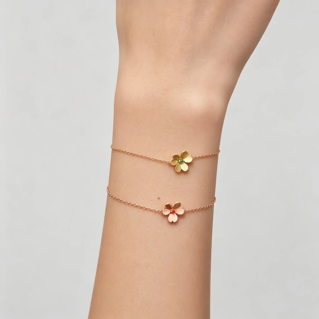 Van Cleef & Arpels Frivole Collection Mini Ruby Bracelet