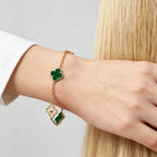 Van Cleef & Arpels Vintage Alhambra Five-Flower Bracelet