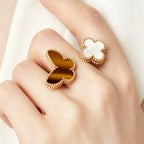 Van Cleef & Arpels Lucky Alhambra ring