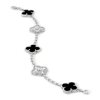 Van Cleef & Arpels Vintage Alhambra Five-Flower Bracelet
