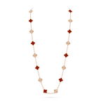 Van Cleef & Arpels Vintage Alhambra Twenty-Flower Long Necklace