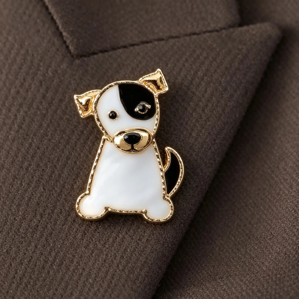 Van Cleef & Arpels Lucky Animals collection puppy brooch