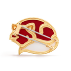 Van Cleef & Arpels Lucky Animals collection fox brooch