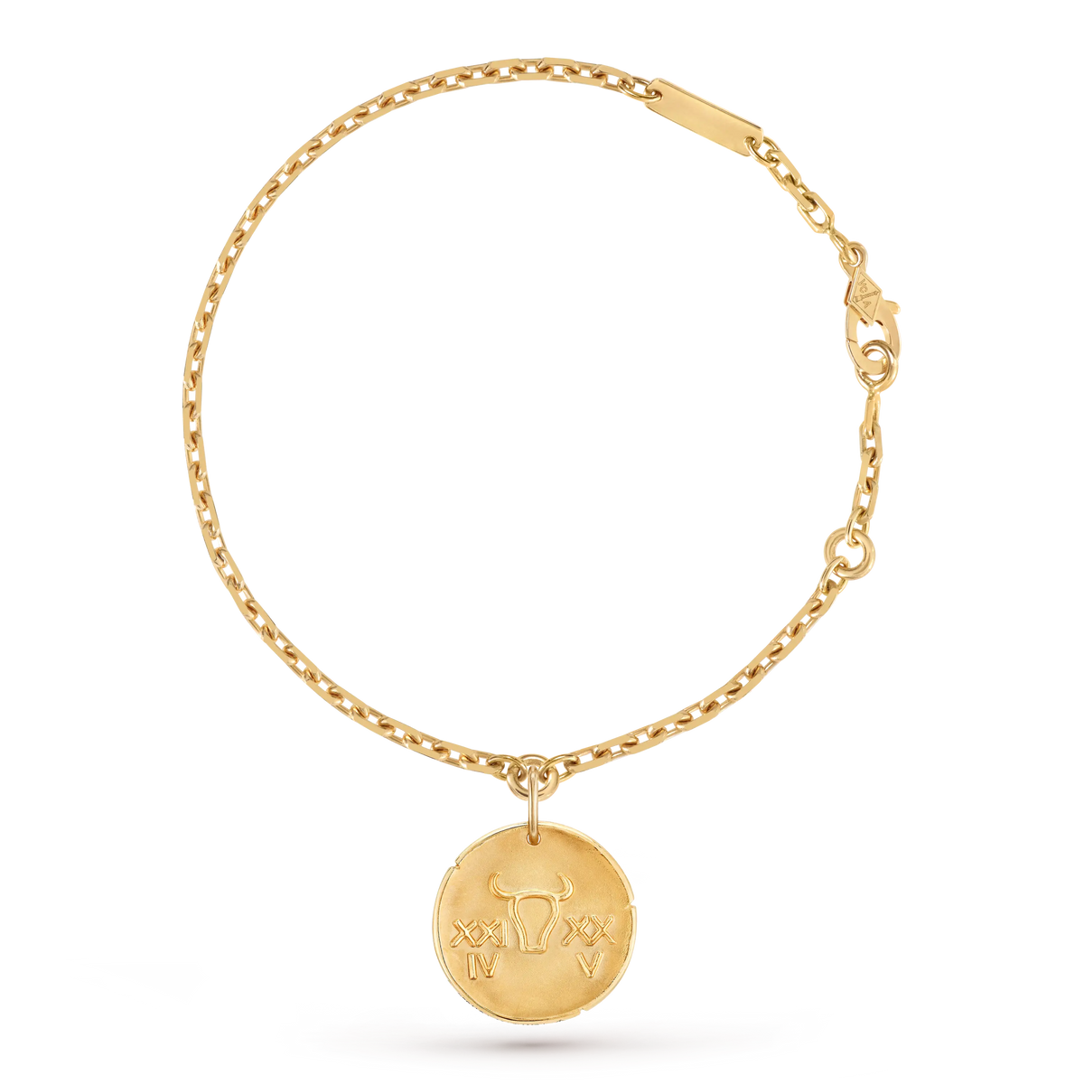 Van Cleef & Arpels Zodiaque Collection Taurus Gold Bracelet