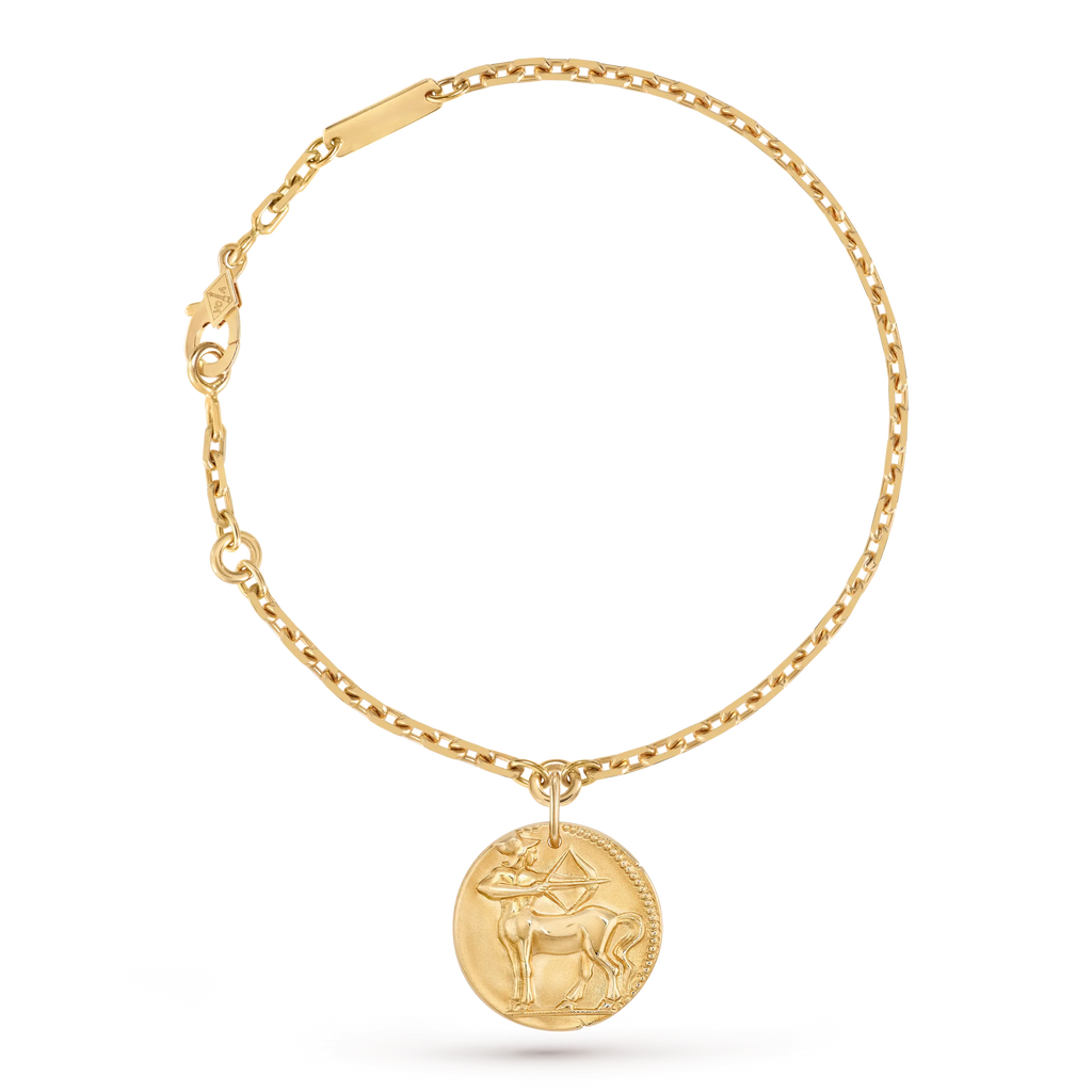 Van Cleef & Arpels Zodiaque Sagittarius Gold Bracelet