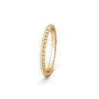 Van Cleef & Arpels Perlée collection gold bead ring