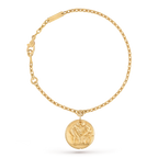 Van Cleef & Arpels Zodiaque Gemini Gold Bracelet