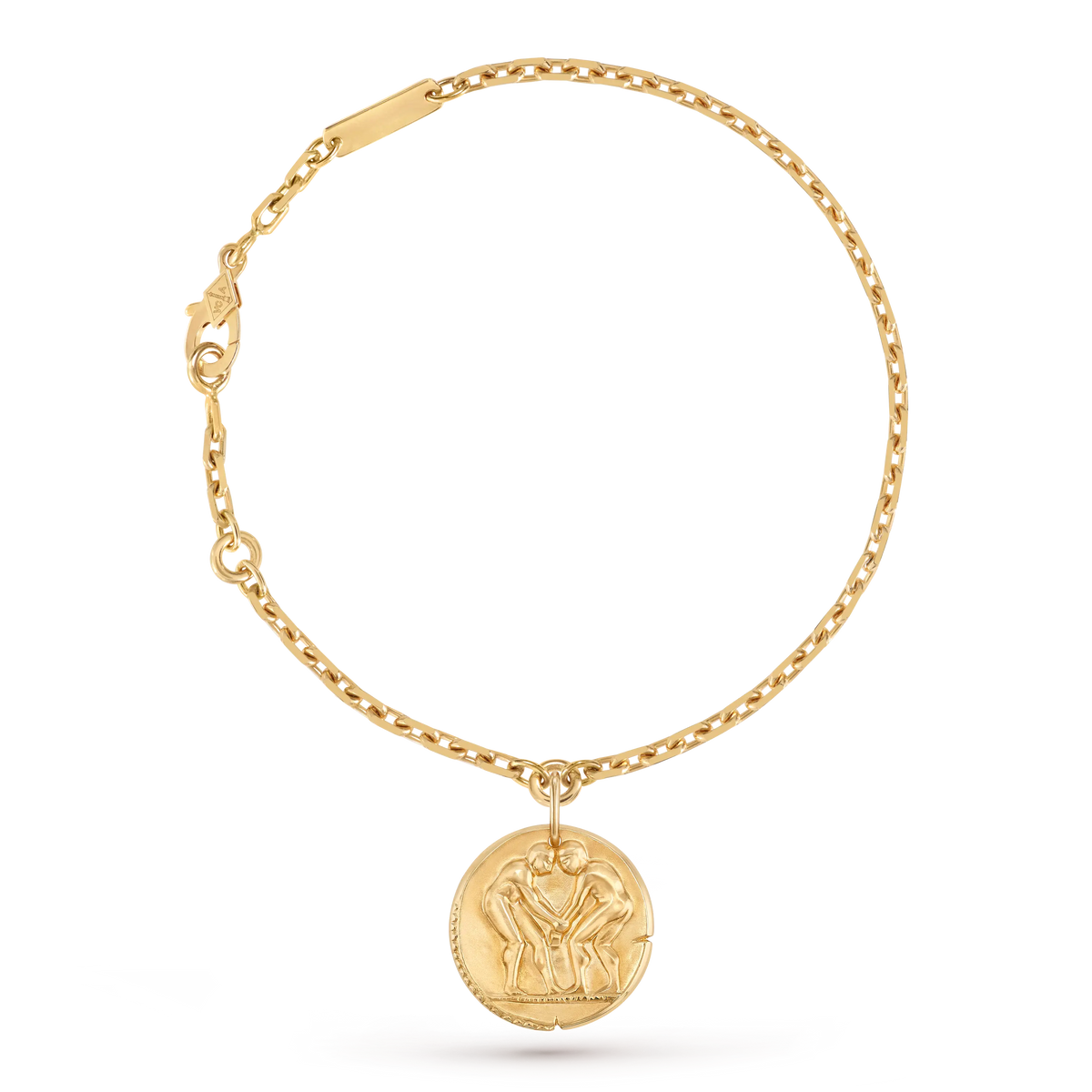 Van Cleef & Arpels Zodiaque Gemini Gold Bracelet
