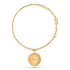 Van Cleef & Arpels Zodiaque Collection Aquarius Gold Bracelet