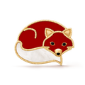 Van Cleef & Arpels Lucky Animals collection fox brooch