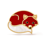 Van Cleef & Arpels Lucky Animals collection fox brooch