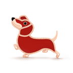 Van Cleef & Arpels Lucky Animals collection dachshund brooch