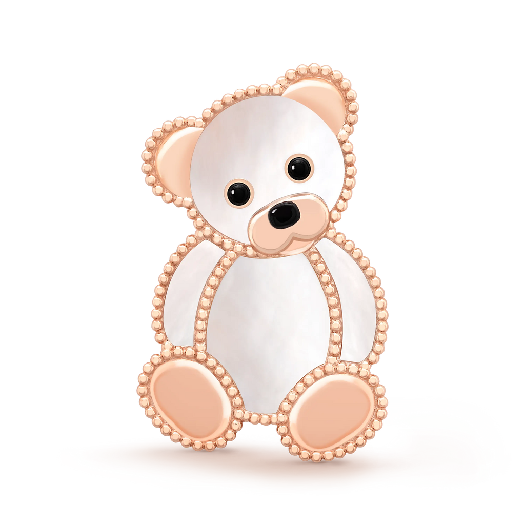 Van Cleef & Arpels Lucky Animals Teddy Bear Brooch