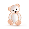 Van Cleef & Arpels Lucky Animals Teddy Bear Brooch