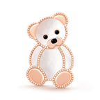 Van Cleef & Arpels Lucky Animals Teddy Bear Brooch